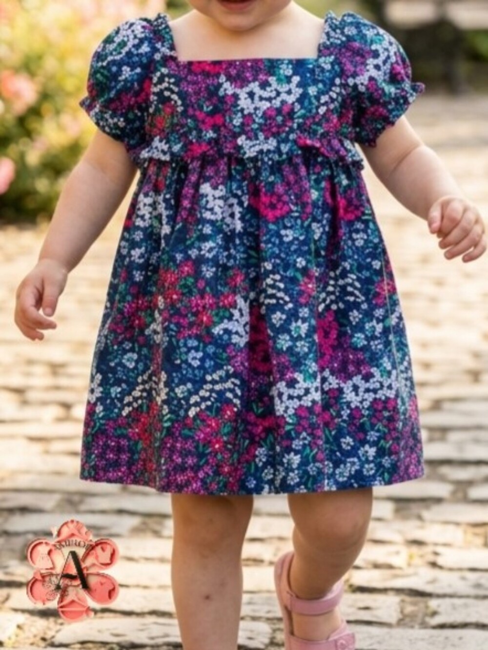 2x1 BOGO Janie and Jack Floral Smocked Ruffle Dress 18 24 Months